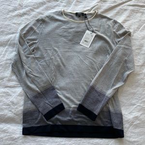 THEORY Men’s Crew Sweater - Large